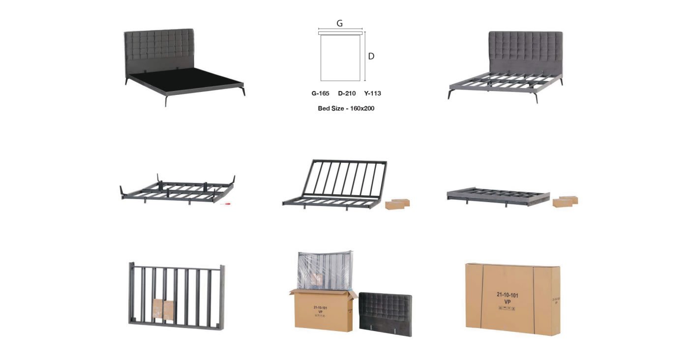 Demountable Base Bed Set