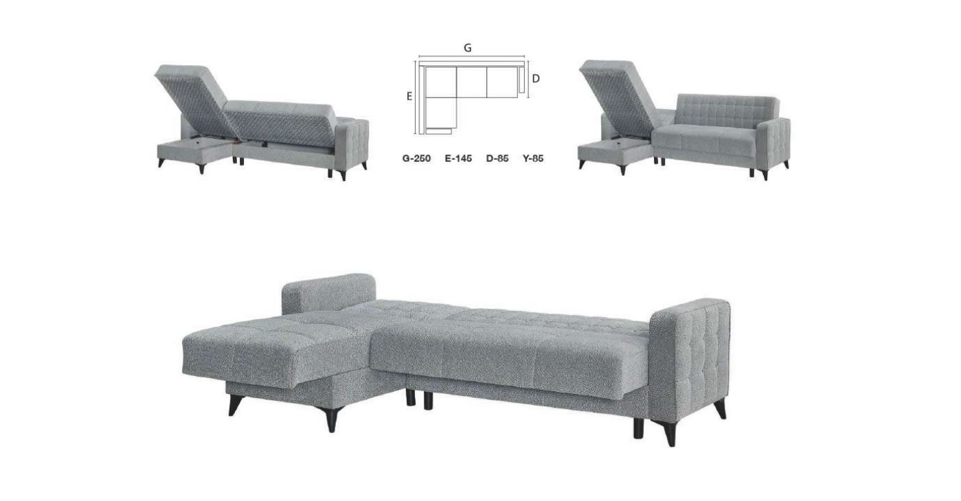 Poyraz Corner Sofa