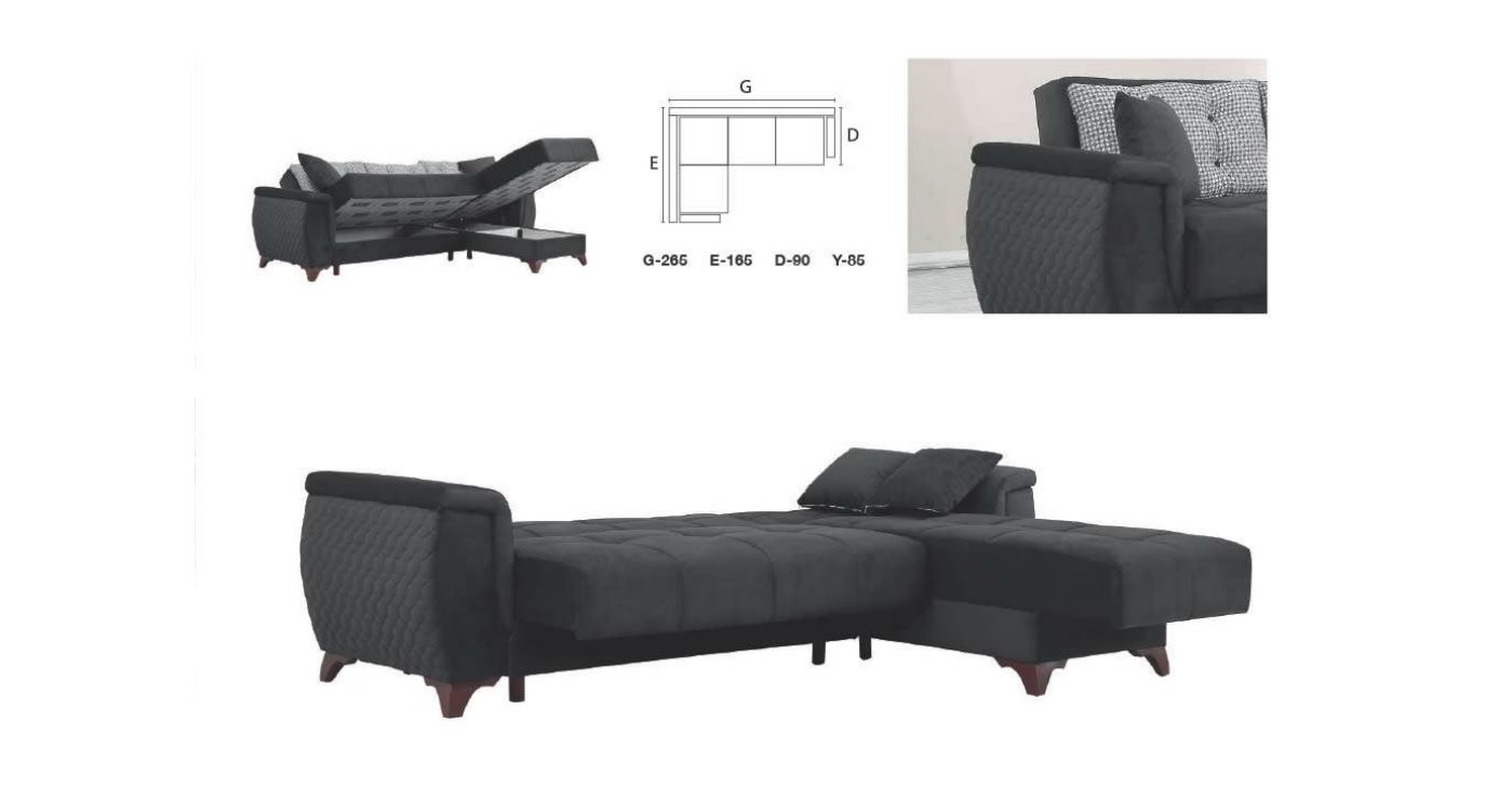 Bosnia Corner Sofa Set